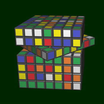 3D Rubik's Screensaver 2.0