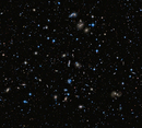 Скопление галактик в созвездии Геркулес